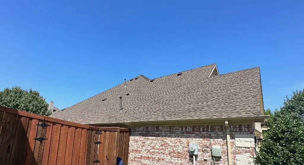 Completed roof replacement project in Cottonwood Heights